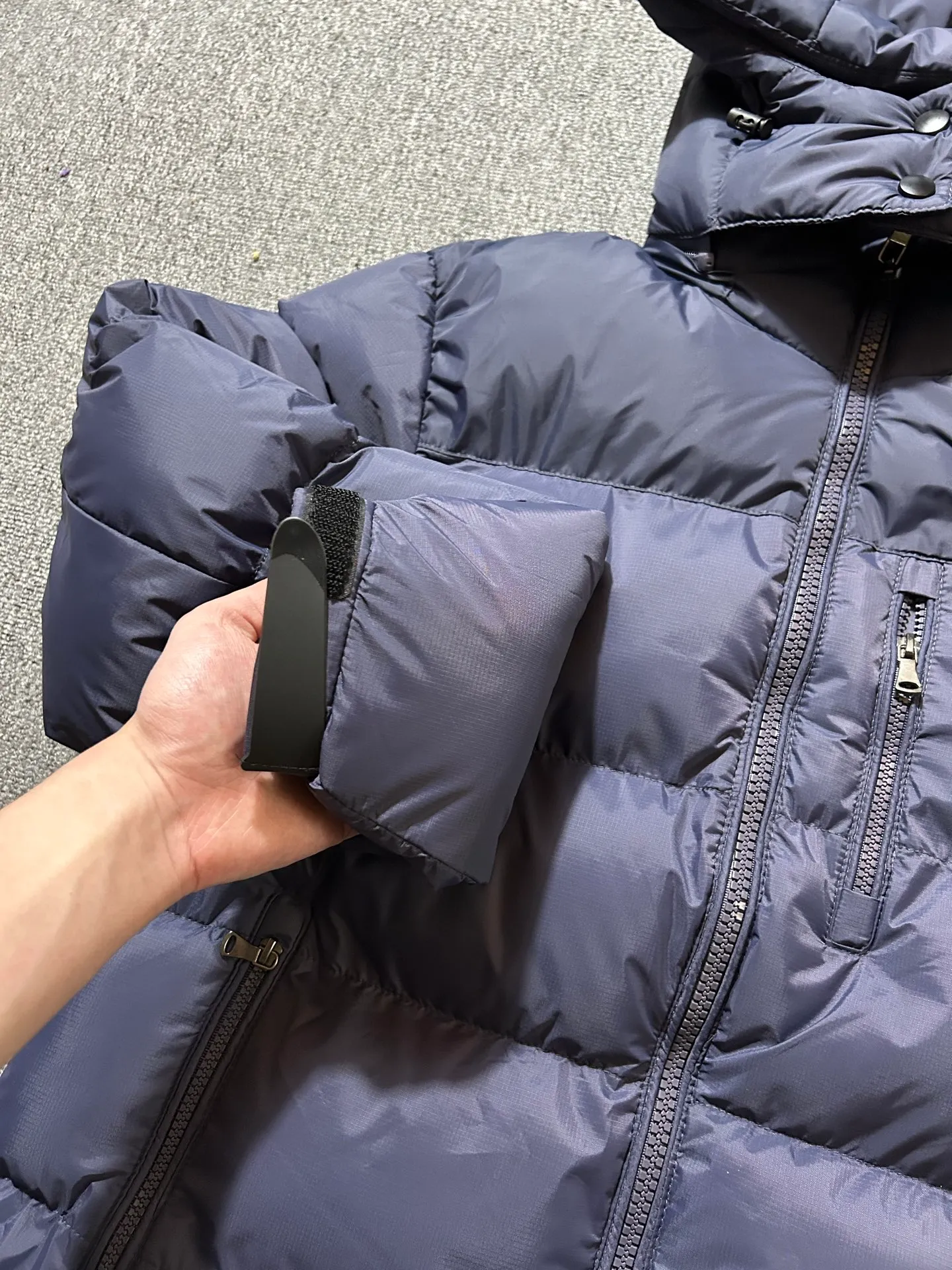 P430 000050 #FF2569 Polo Ralph Lauren FW25 logo down jacket with removable hood Size: M-XXL